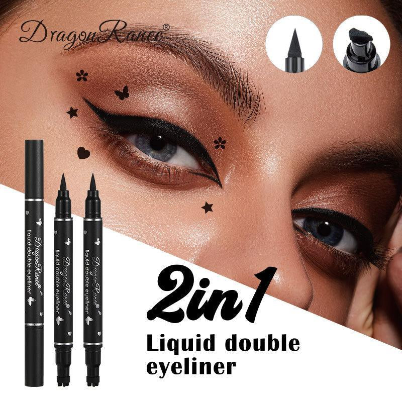 Double-Ended Eyeliner Pen Triangle Stamp