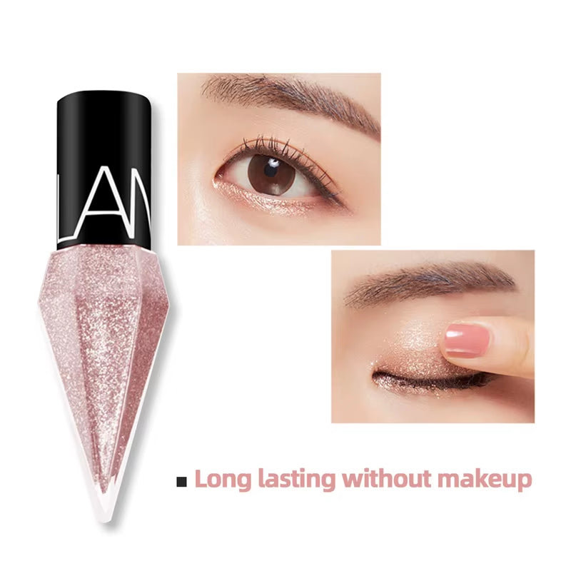 Liquid Glitter Eyeliner for Bold, Shimmering Eyes